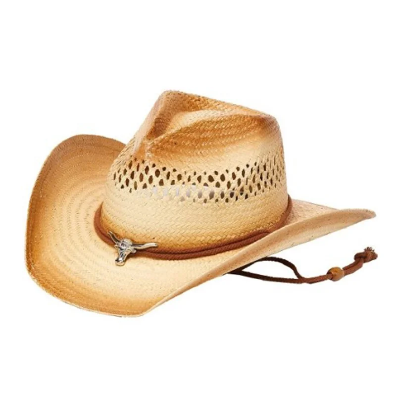 Beanies for college students-Saddleback Toyo Straw Hat