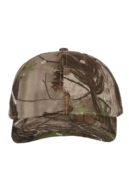 mens hats for ice fishing-Kati Mens Camo Adjustable Hat - Realtree AP Green