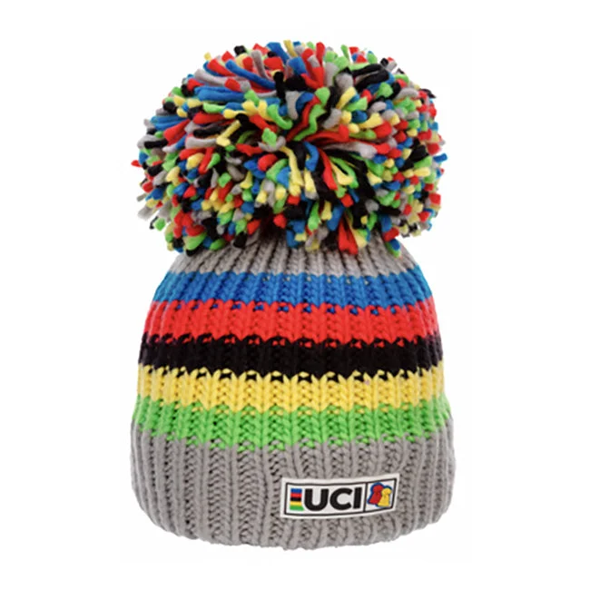 UCI Grey Rainbow Stripes