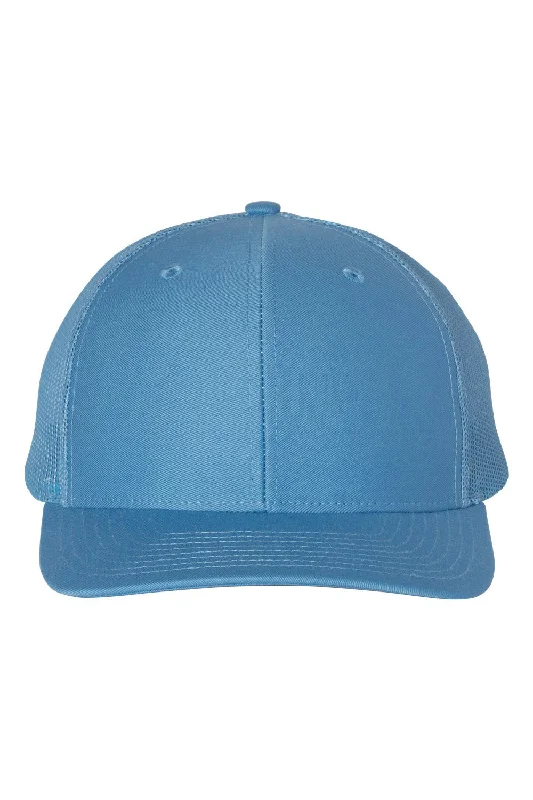 mens hats in opal-Richardson Mens Snapback Trucker Hat - Columbia Blue