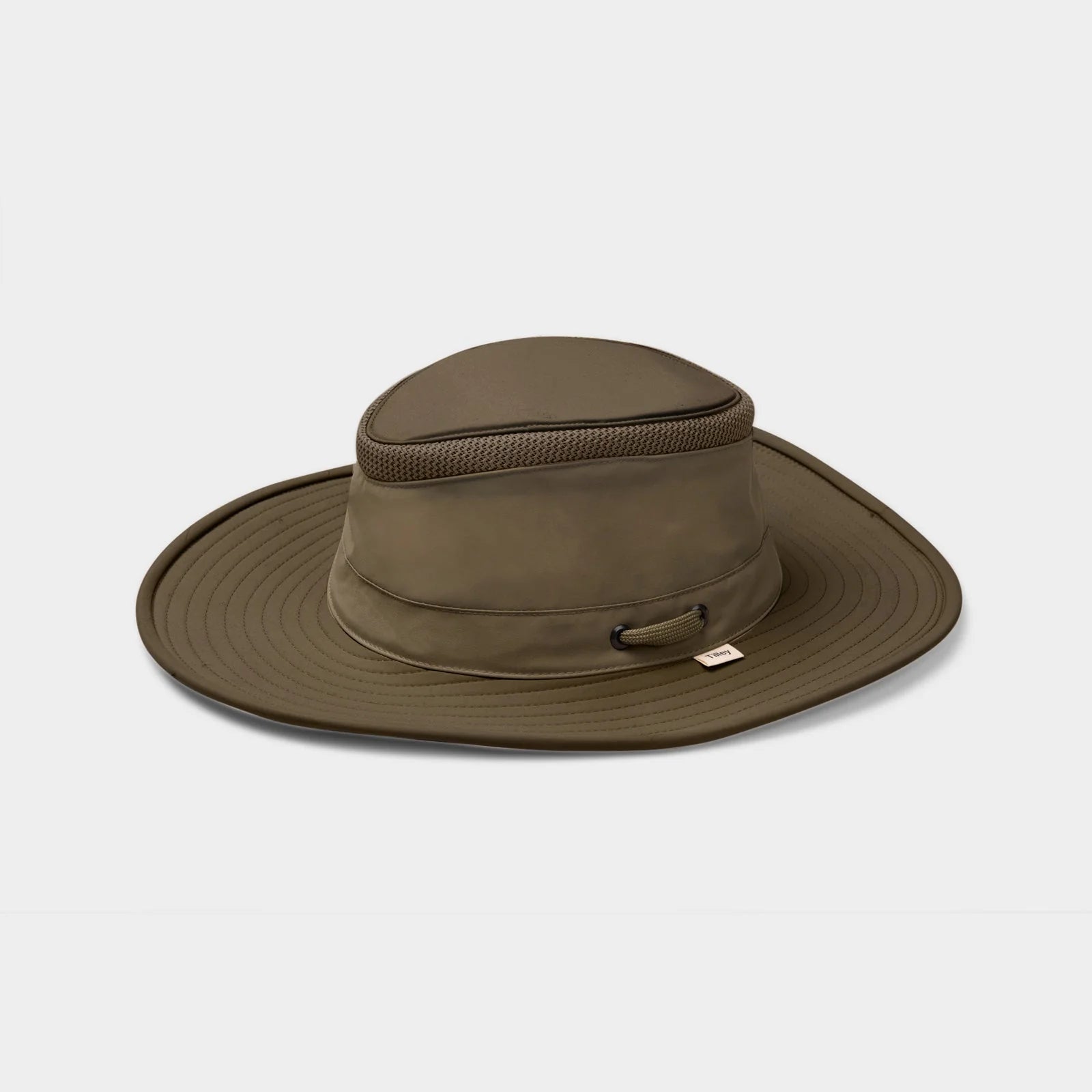 Beanies for festivals-Tilley LTM6 Airflo Broad Brim Hat - Olive