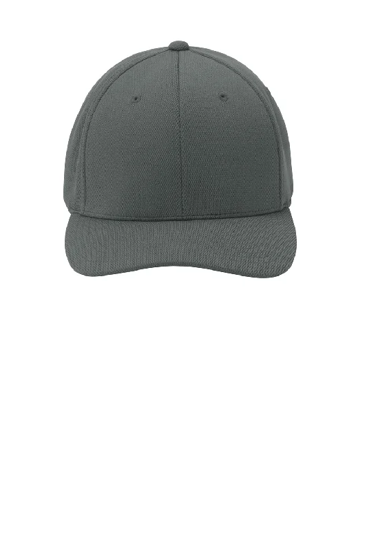 mens hats near me-Sport-Tek Mens Cool & Dry Moisture Wicking Stretch Fit Hat - Magnet Grey