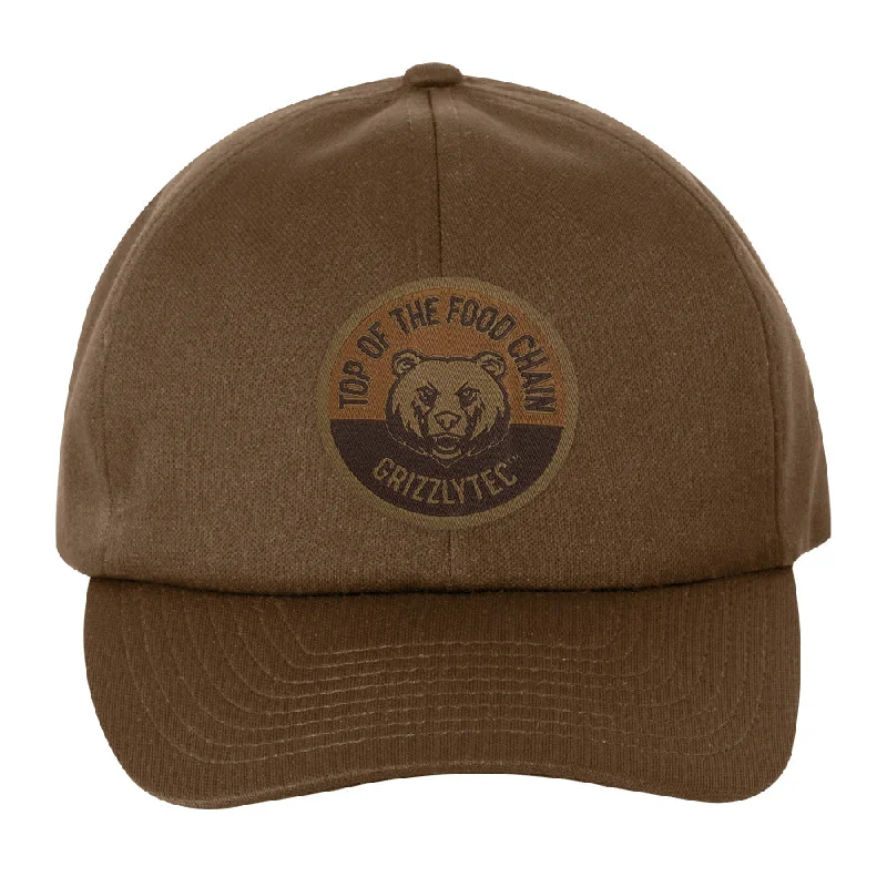 Baseball caps fun run-GrizzlyTec® Baseball Hat with Patch