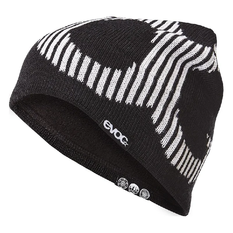 Knotted headbands for babies-Evoc Logo Beanie