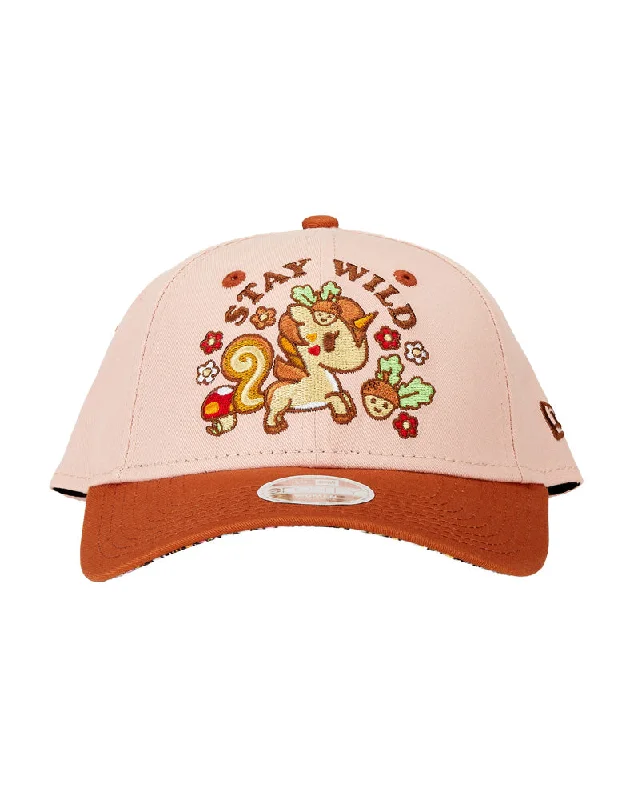 Womens hats with fringe applique accents-New Era Stay Wild Women's Snapback