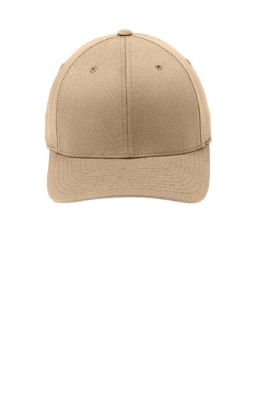 mens hats for cod fishing-Port Authority Mens Stretch Fit Hat - Khaki