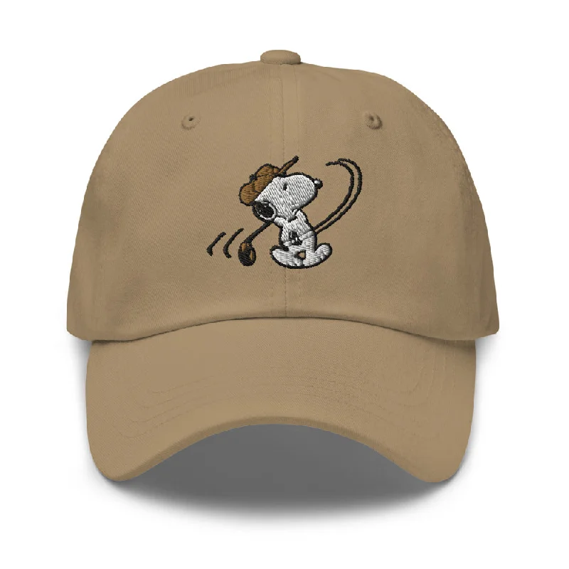 Beanies for outdoor events-Peanuts Golf Embroidered Hat