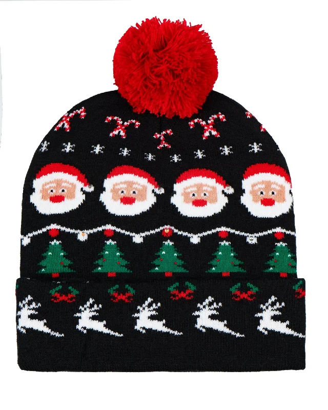 Beaded headbands for kids-X-mas Party Beanie