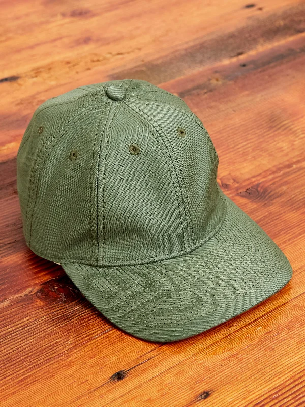 Athletic headbands for winter-Military Cap in Green