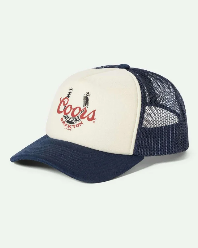 mens hats for park visits-Coors Luck MP Trucker Hat