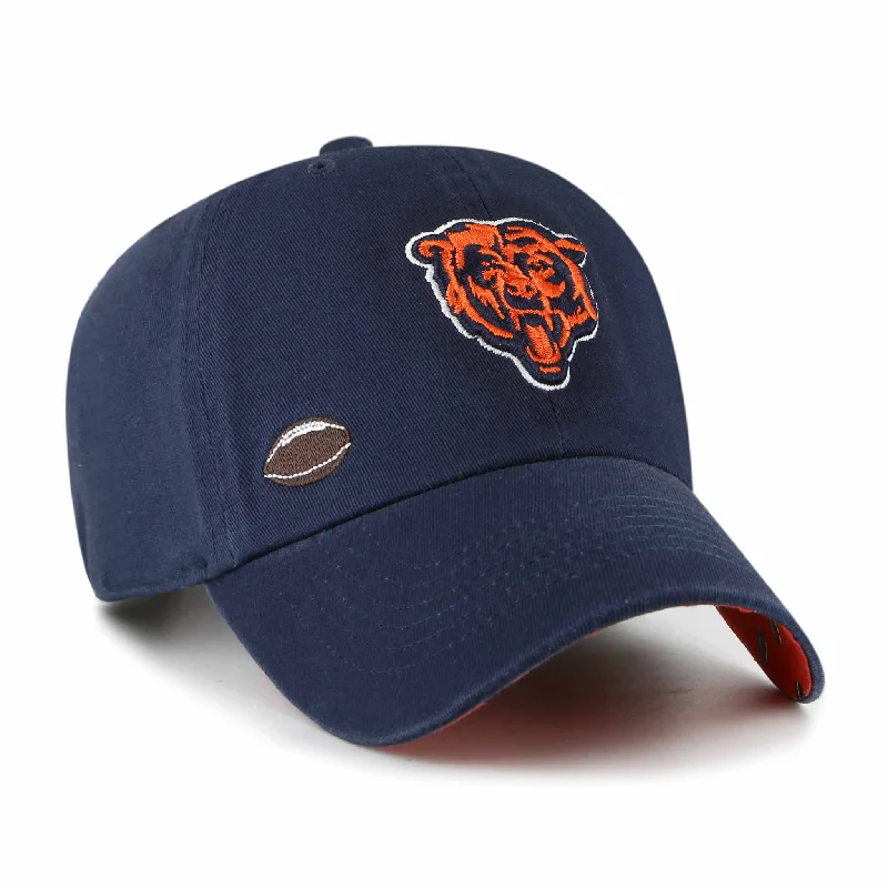 Womens hats for parties-Chicago Bears Confetti Icon Women's Clean Up Adjustable Cap