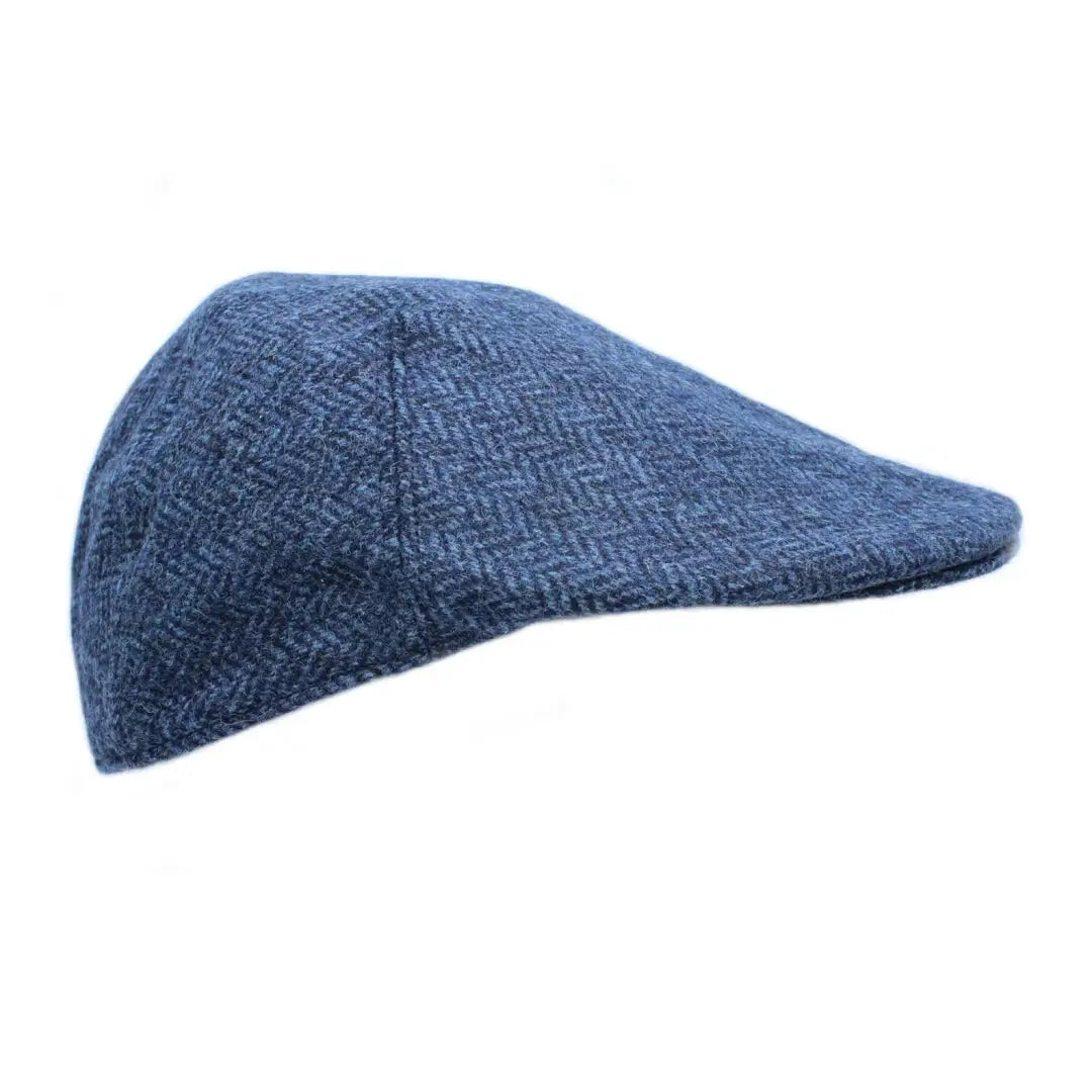 Heather Exeter British Wool Tweed Duckbill Cap