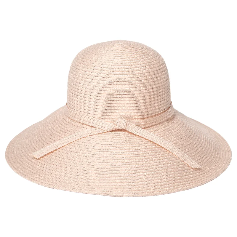 Womens hats in bamboo fabric-Women's Poly Braided Sun Hat