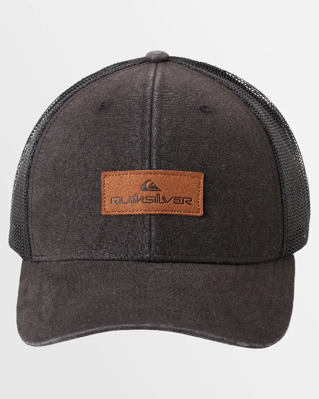 mens hats for shark fishing-Mens Down The Hatch Trucker Hat