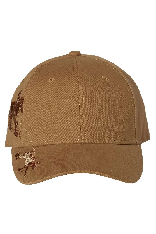 mens hats for jazz nights-Dri Duck Mens Team Roping Adjustable Hat - Wheat