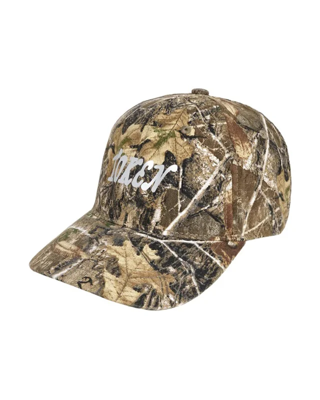 mens hats in obsidian-Tree Camo Logo Cap