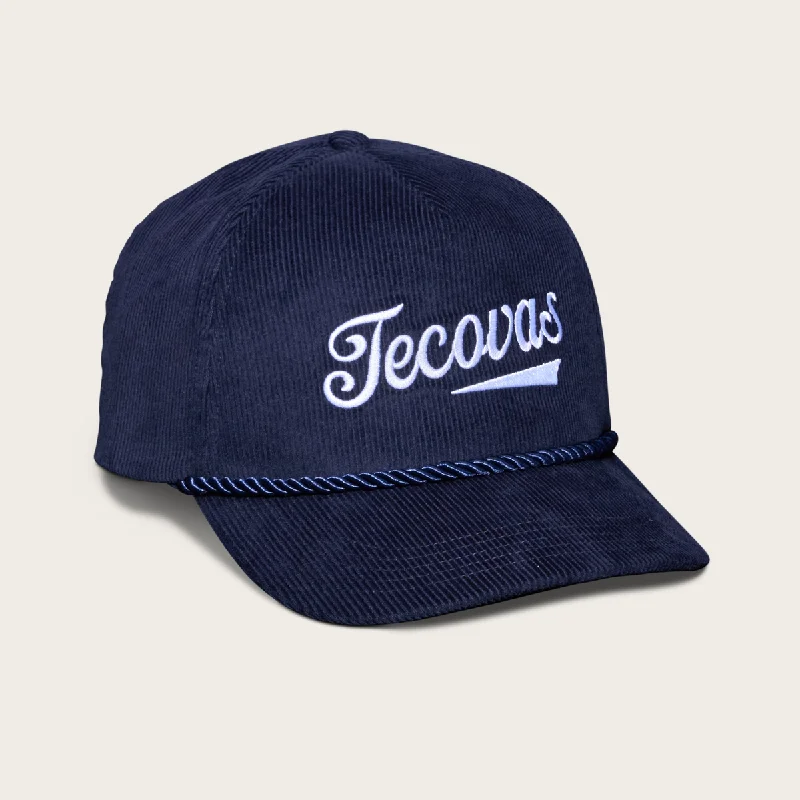 Beanies for snowy mountains-Tecovas Corduroy Mid-Profile Hat