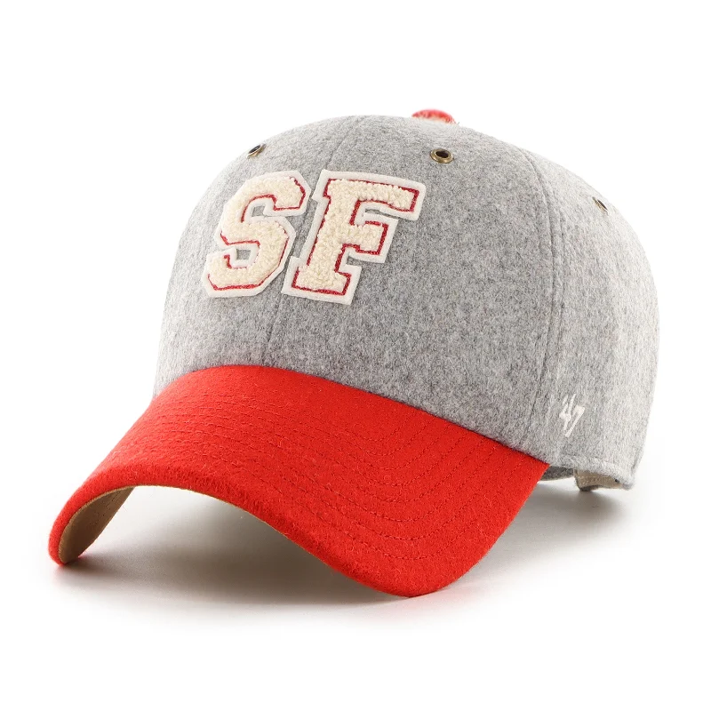 Beanies with cable knit-Stoney Clover Lane X '47 San Francisco 49ers Block Clean Up Hat