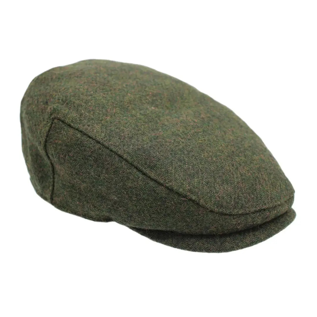 Lace headbands for kids-Heather Selby Twill Tweed Flat Cap