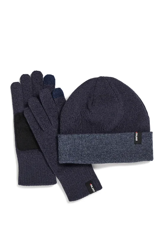 Beanies with fleece lining-Rossland Unisex Reversible Hat Gift Set