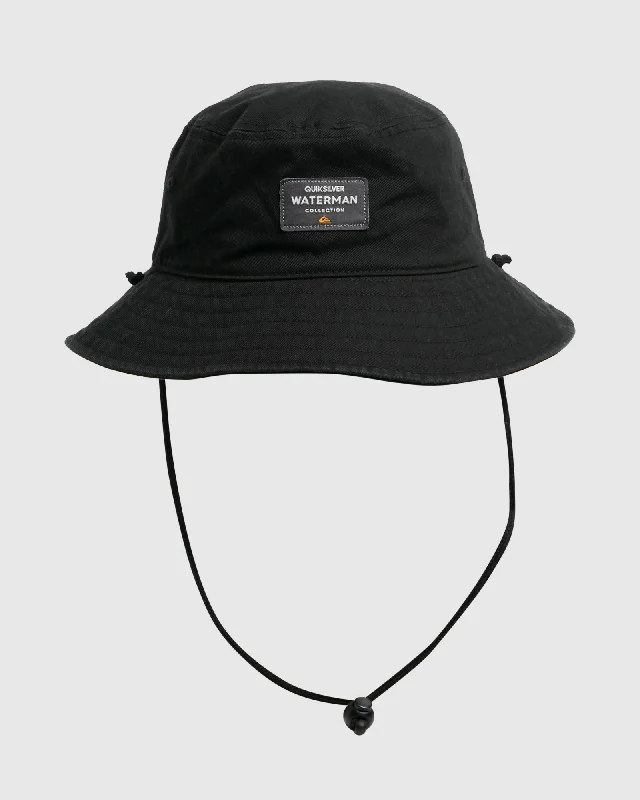 Bucket hats with soft designs-Mens Waterman Vice Breaker Bucket Hat