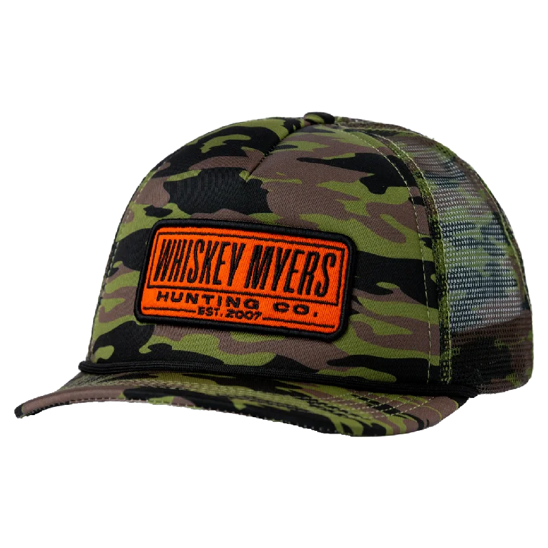 mens hats for walleye fishing-Billboard Camo Hat