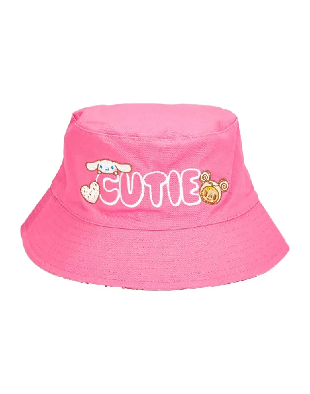 Bucket hats for men-tokidoki x Hello Kitty and Friends Cinna Cuties Reversible Bucket Hat