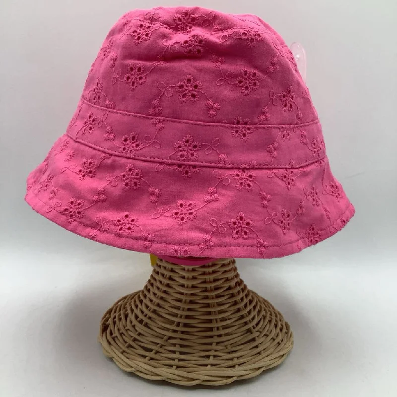 Bucket hats for rainy camping-Size 6-12m: Gap UPF 50+ Pink Bucket Hat NEW w/ Tag