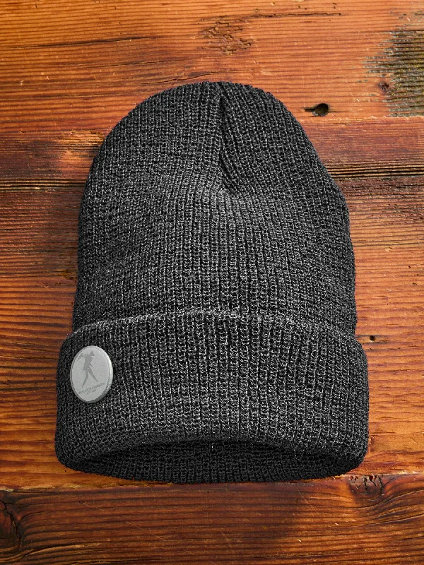 Wool Hats for city retreats-Wool Watch Cap in Grey