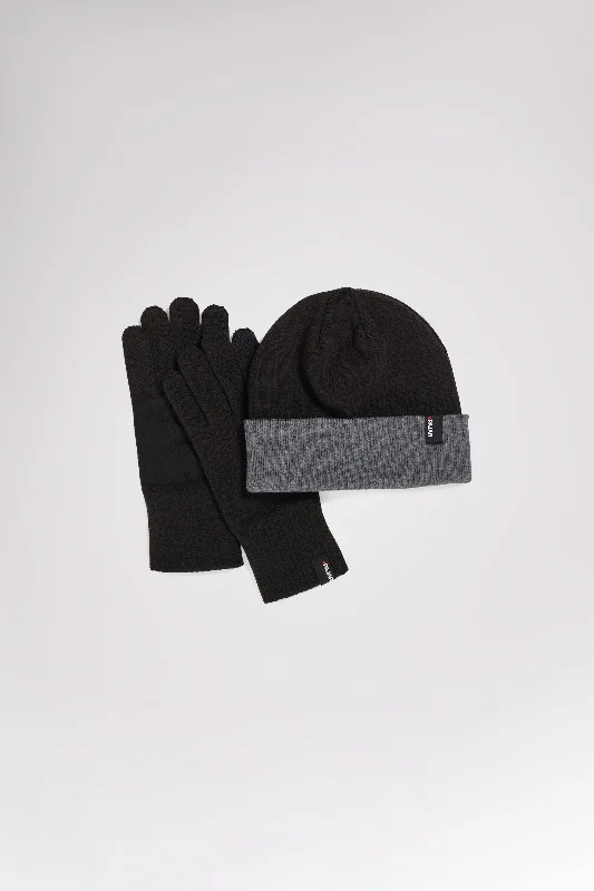 Beanies for windy days-Rossland Unisex Reversible Hat Gift Set