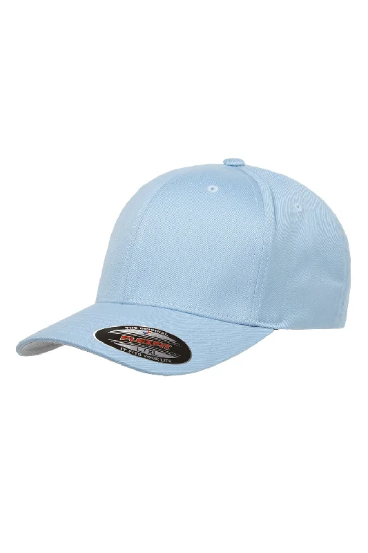 mens hats under 20-Flexfit Mens Stretch Fit Hat - Carolina Blue