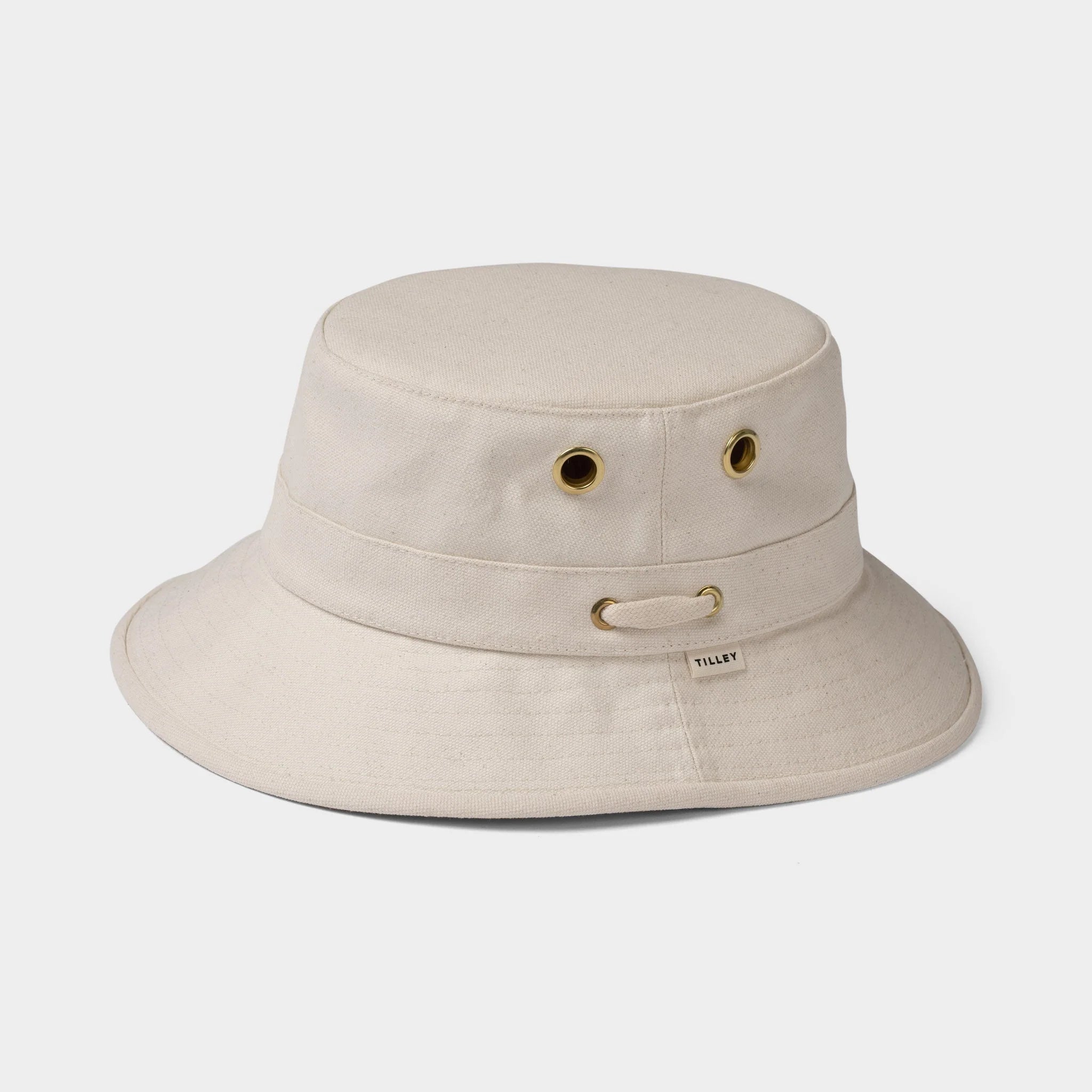 Bucket hats for casual fashion-Tilley The Iconic T1 Bucket Hat - Natural