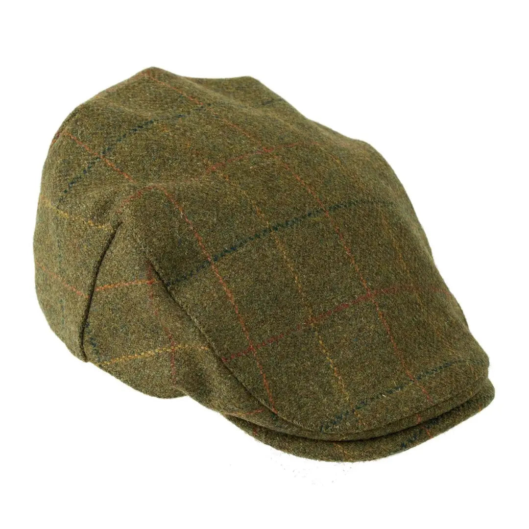 Beanies with abstract art-Heather Kinloch Waterproof British Tweed Flat Cap