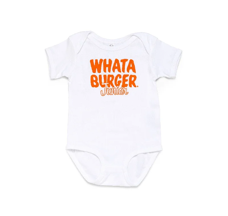 Satin headbands for summer-Whataburger Junior Baby Bodysuit