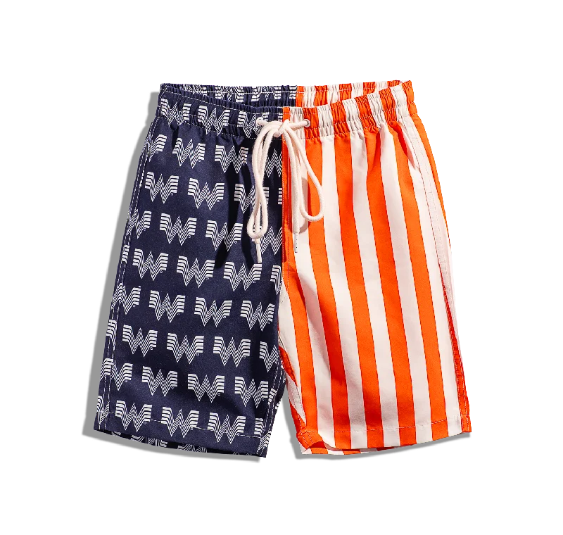 Knit headbands for babies-Youth Whataburger Flag Swim Trunks