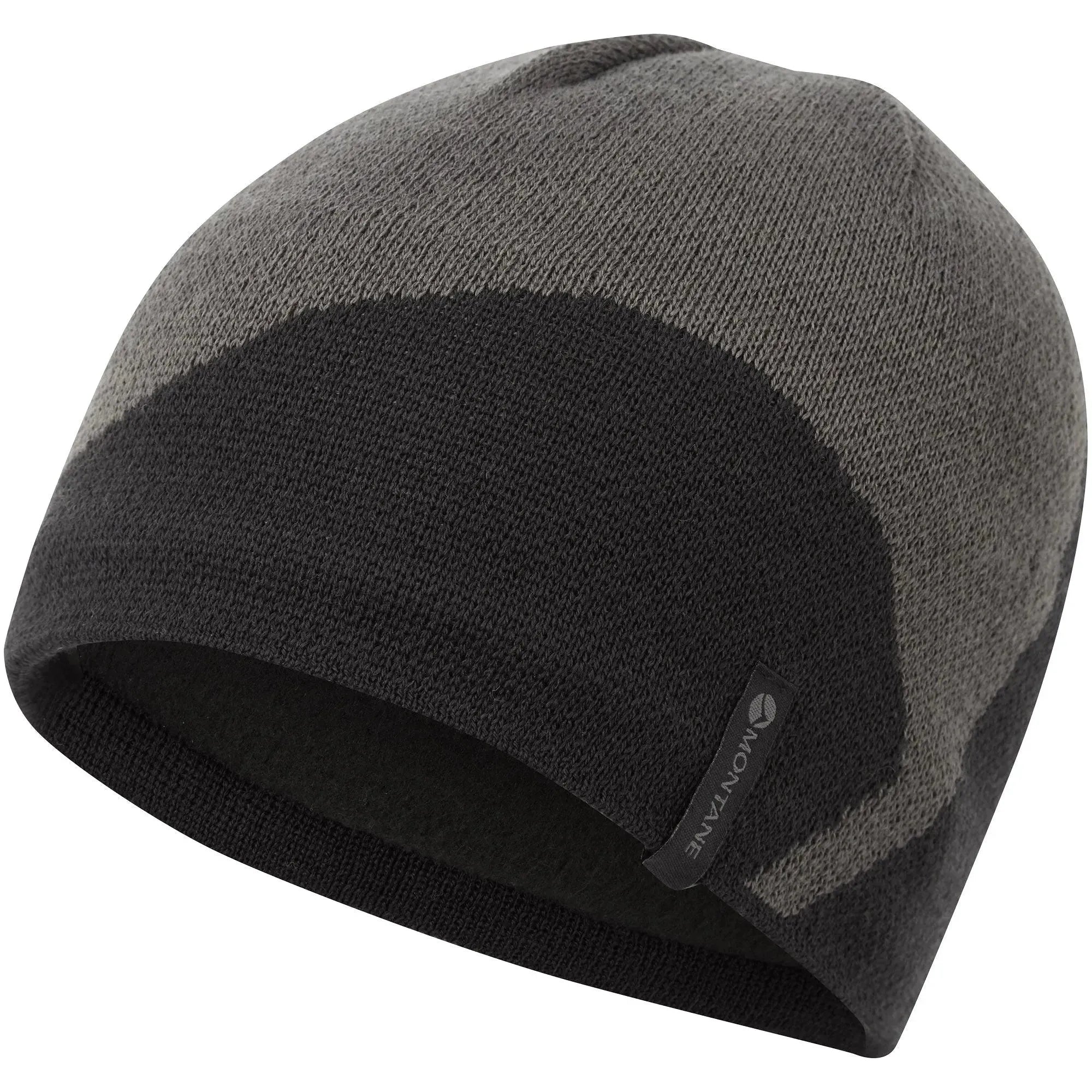 Beanies for oversized look-Montane Logo Beanie Hat - Black - One Size