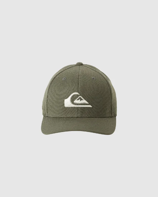 mens hats in guanaco-Mens Mountain And Wave Flexfit Cap