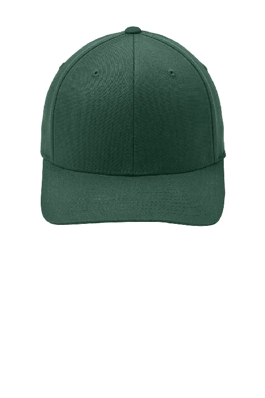 mens hats in ruby-Port Authority Mens Stretch Fit Hat - Forest Green