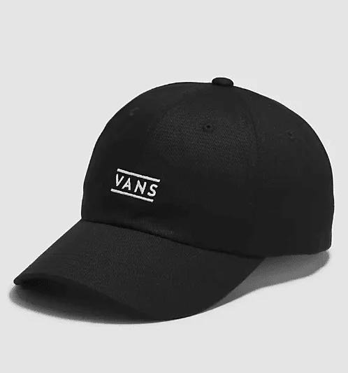 mens hats for lake trips-Vans Men's Half Box Curved Bill Jockey Hat