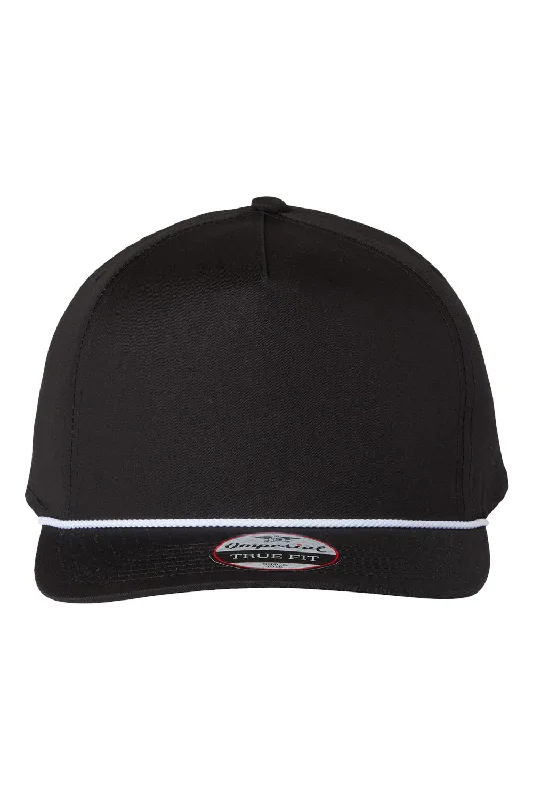 mens hats for eel fishing-Imperial Mens The Barnes Snapback Hat - Black