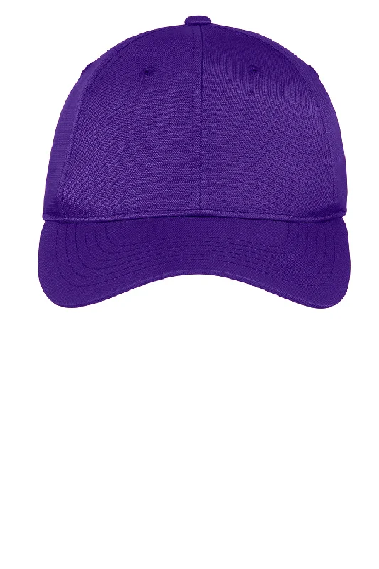 mens hats in batiste-Sport-Tek Mens Dry Zone Moisture Wicking Adjustable Hat - Purple