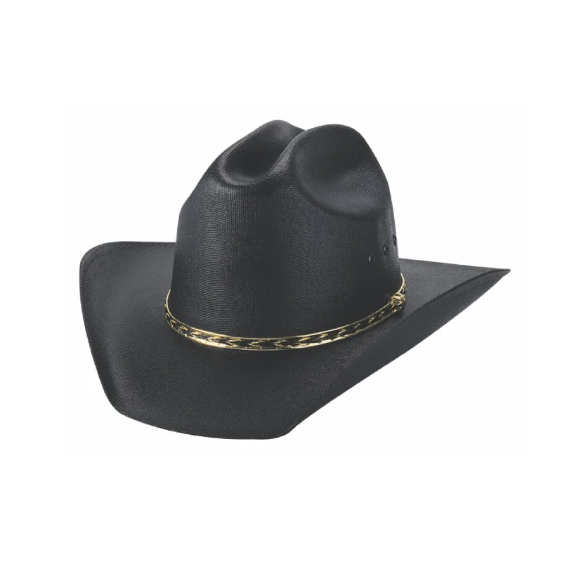 Non-slip headbands for men-Bullhide Lil' Pardner Buddy Kid's Straw Hat