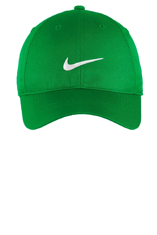 mens hats in percale-Nike Mens Dri-Fit Moisture Wicking Adjustable Hat - Lucky Green