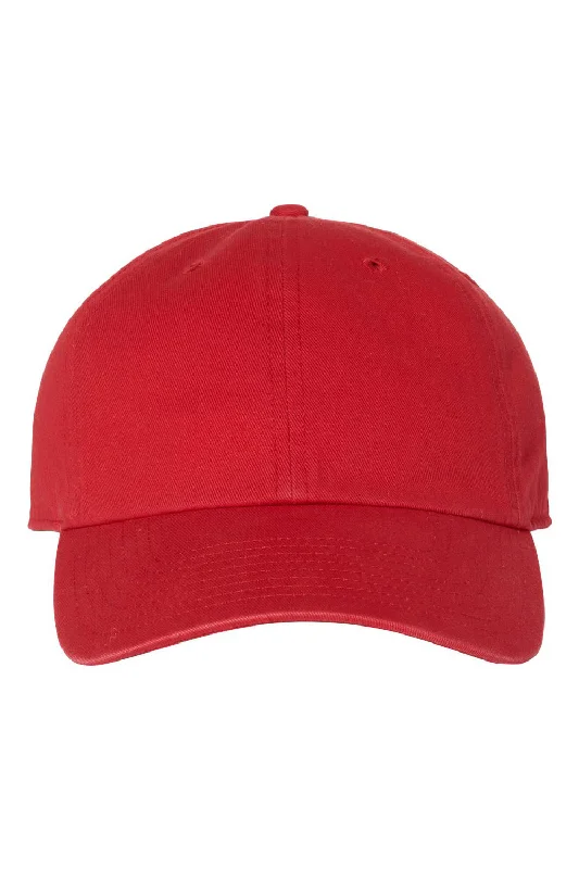 mens hats for conch fishing-47 Brand Mens Clean Up Adjustable Hat - Red