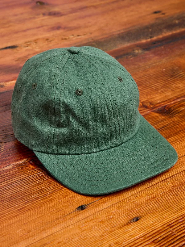 Baseball caps nylon cap-Baseball Hat in Wax Cotton Spruce