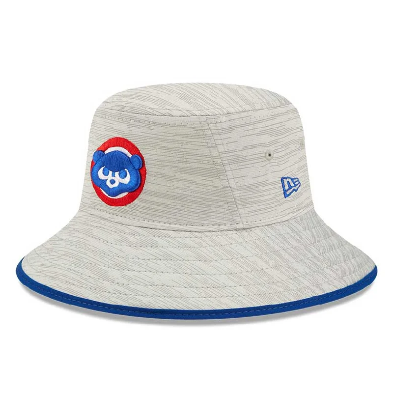 Bucket hats for minimalist travelers-Chicago Cubs 1984 Distinct Bucket Hat