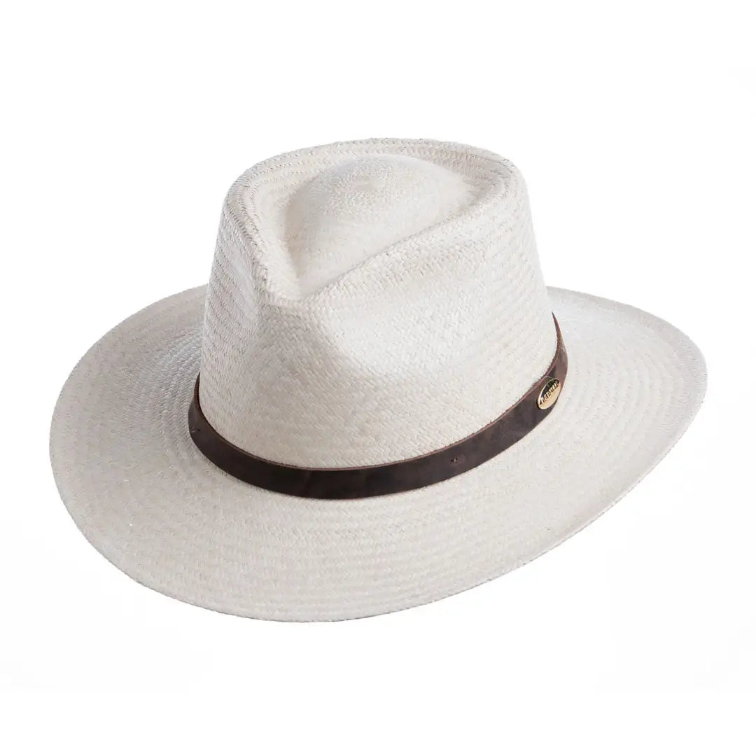 Athletic headbands for kids-Barmah Fine Raffia Outback Panama Hat