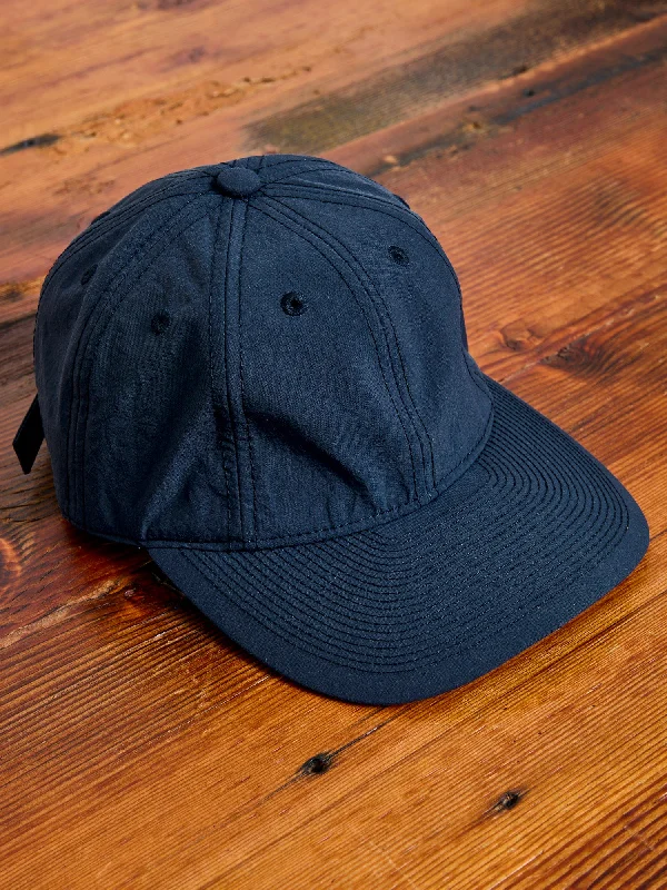 Beanies for casual runs-Nylon Cap in Navy