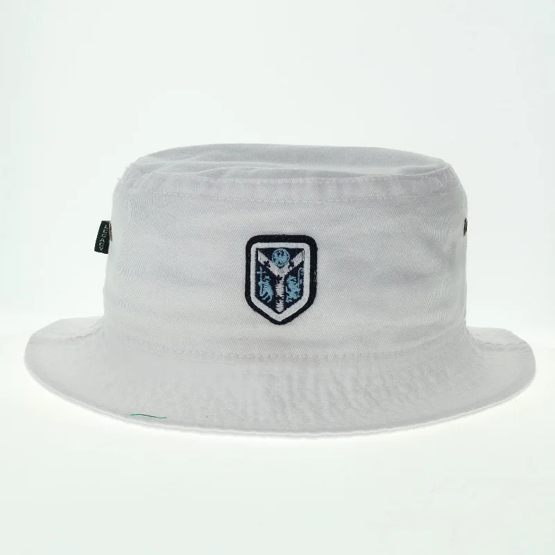 Bucket hats for casual outings-Bucket Hat White