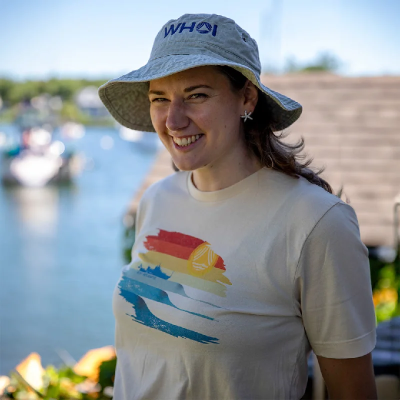 Bucket hats for skateboarding-WHOI Logo Bucket Hat